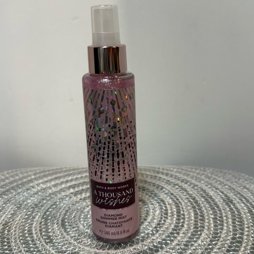 BBW A Thousand Wishes Diamond Shimmer Mist NWT